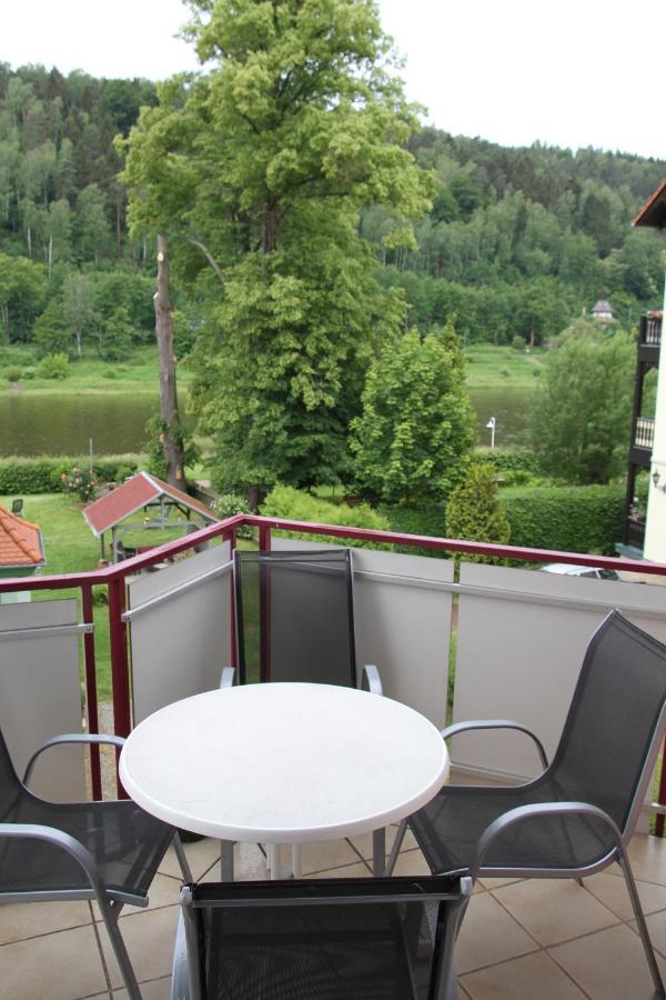 Ferienwohnung Elbgarten Bad Schandau Esterno foto
